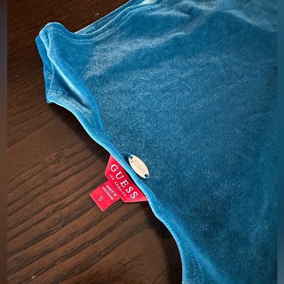 *Closet clear out* Guess velour bodysuit - Picture 3 of 5